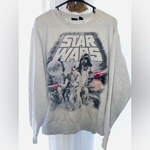 Vintage Star Wars Pullover Sweatshirt Size L